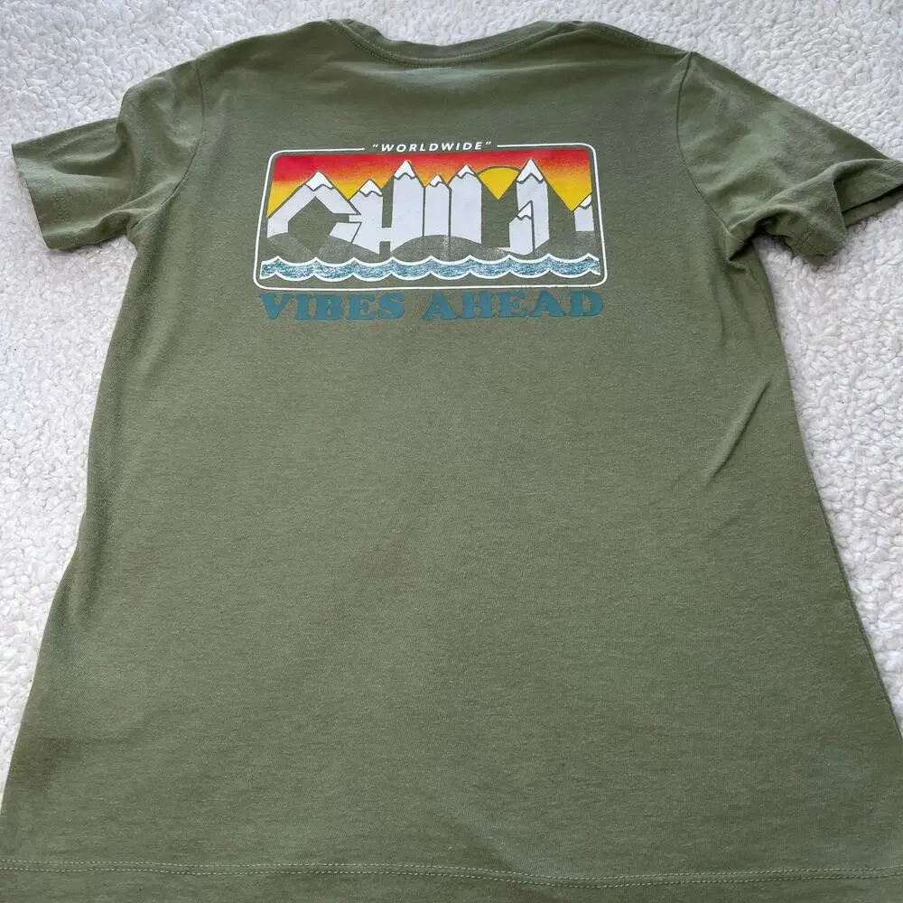 Old Navy Green Chill Tee Large